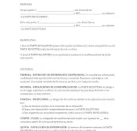 Contrato de confidencialidad